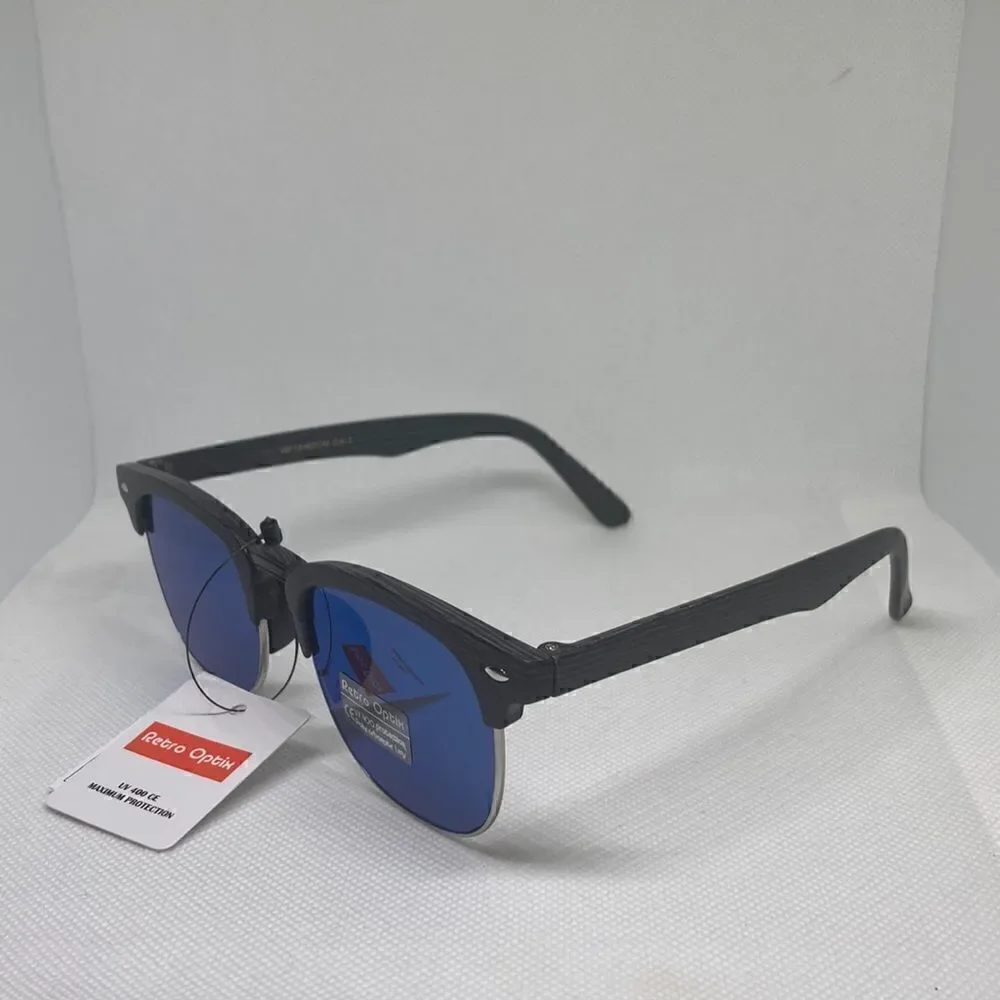 Dark Wood Print Sunglasses